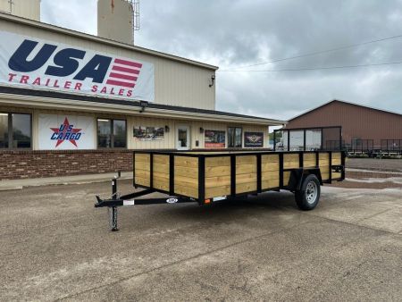 New 2026 AMO 76x14 Woodside Utility Trailer