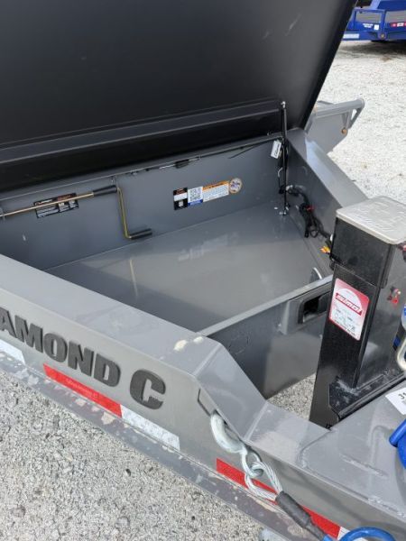 New 2027 Diamond C 8.5X24' Deckover, Max Ramps, DEC 208