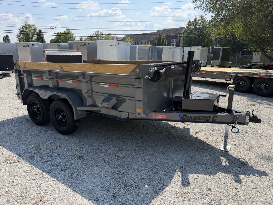 New 2027 Diamond C 77x12' Dump, 24" Sides, MDT206