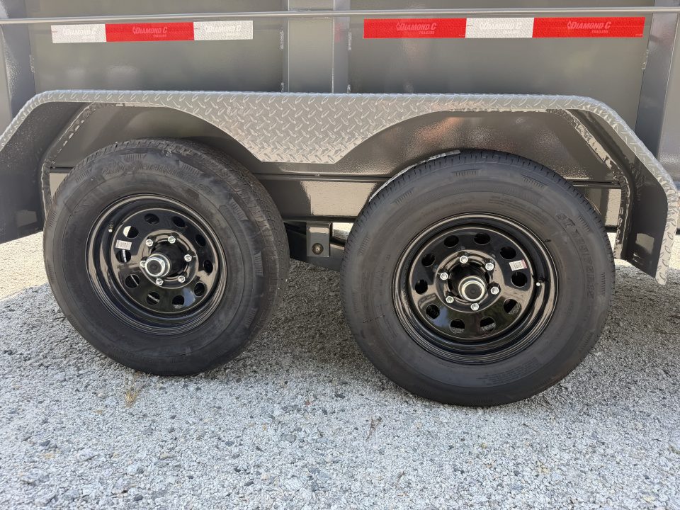 New 2027 Diamond C 77x12' Dump, 24" Sides, MDT206