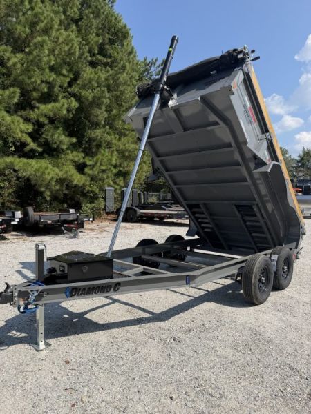New 2027 Diamond C 77x12' Dump, 24" Sides, MDT206