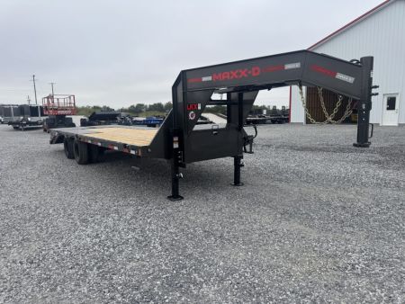 New 2027 MAXX-D LKX 102 x25' Dual Tandem Gooseneck Equipment Trailer