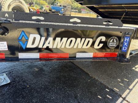 New 2027 Diamond C 8.5x22' Equipment, 18' Tilt, 4' Stationary HXD208