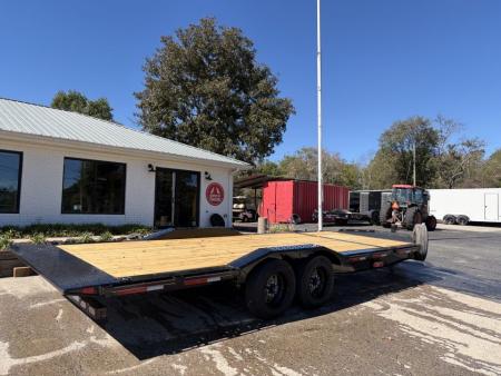 New 2027 Diamond C 8.5x22' Equipment, 18' Tilt, 4' Stationary HXD208