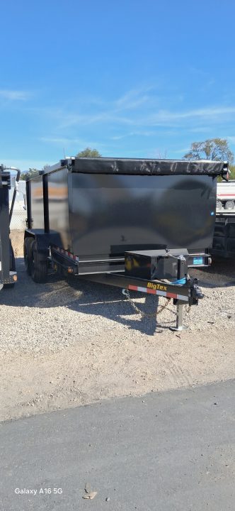 New 2027 Big Tex Trailers 7X14 DUMP TRAILER 14K WITH 4FT SIDES