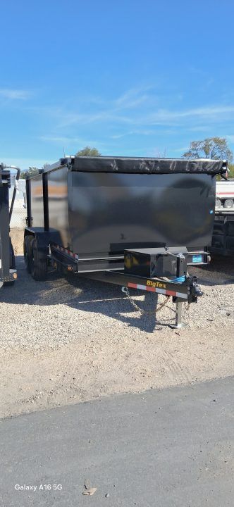 New 2027 Big Tex Trailers 7X14 DUMP TRAILER 14K WITH 4FT SIDES