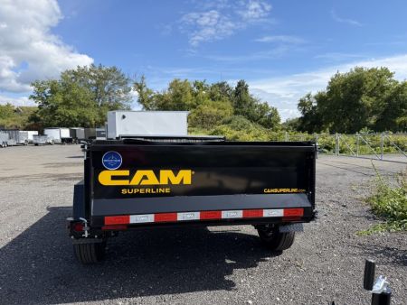 New 2027 CAM Superline 5X8 Single Ram Homeowner Dump Trailer 5K