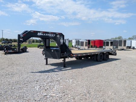 New 2027 Hillcrest 25' Deckover Gooseneck - 22K