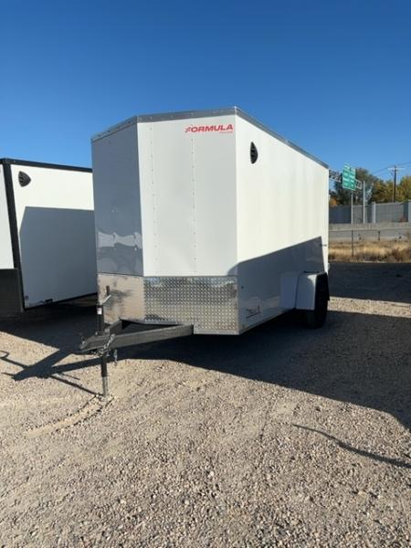 New 2027 Formula Trailers 6X12 TRAVERSE FLAT TOP VNOSE 3K