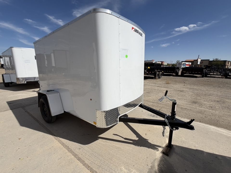 New 2027 Mirage Trailers EXPO 5X8 CARGO TRAILER 3K WITH DOORS