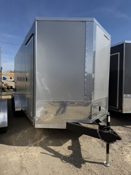 New 2027 Formula Trailers 7X16 CONQUEST SE FLAT TOP SLOPED VNOSE 7K