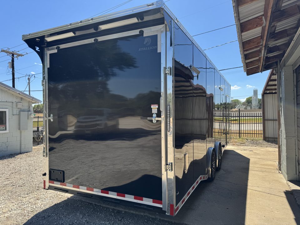New 2026 Stallion Manufacturing LLC SRT 8.5x28 Cargo / Enclosed Trailer