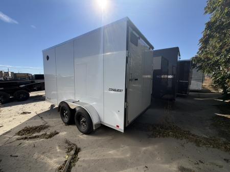 New 2027 Formula Trailers 7X14 CONQUEST CARGO TRAILER 7K W/RAMP