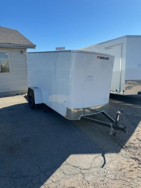 New 2027 Mirage Trailers 5X10 EXPO CARGO FLAT TOP ROUND FRONT 3K