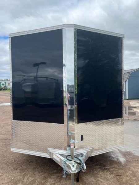 New 2027 ALCOM 7.5x16 All Aluminum Extra Height Cargo / Enclosed Trailer