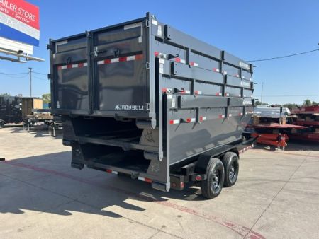 New 2027 Iron Bull DBB 16’x83” Dump Roll Off w/3 Bins