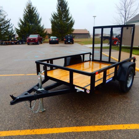 New 2026 Sure-Trac 5 x10 Tube Top Utility 3K Utility Trailer
