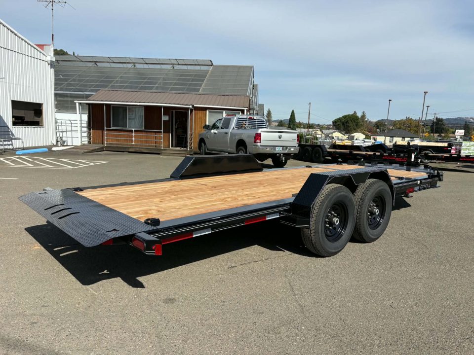 New EQUIPMENT SPLIT-TILT 2027 DOUBLE A CT147-20 82"X 20' 15,400 GVWR TRAILER