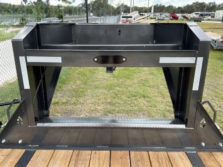 New 2027 Diamond C FMAX208 GOOSENECK TRAILER 23+5. ***ABS BRAKES*** MAX RAMPS CURT CUSHION CUPLER , 2 SPEED DROP LEG JACKS