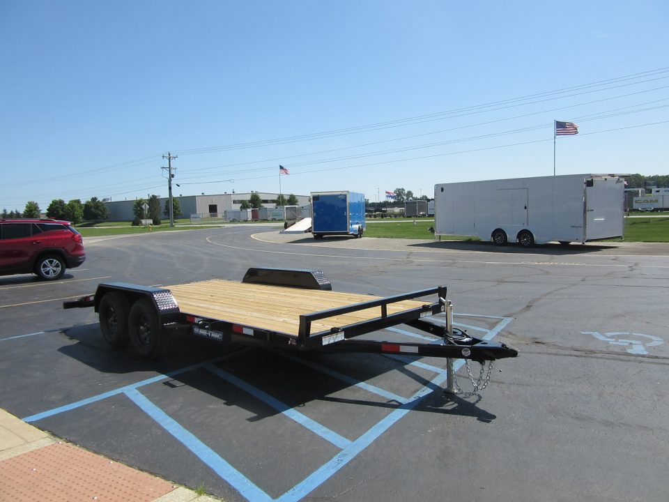 New 2027 Sure-Trac 7 x 16 (14+2) ST-CHW8216-070 Car Hauler 7K