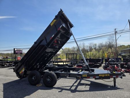 New 7 x 14 Big Tex Low Pro 14TD *X-SERIES* Telescopic Dump Trailer 15.4k