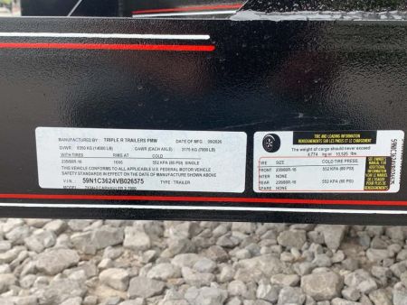 New 2027 Triple R 84X34+2 - 2 CAR HAULER 14K