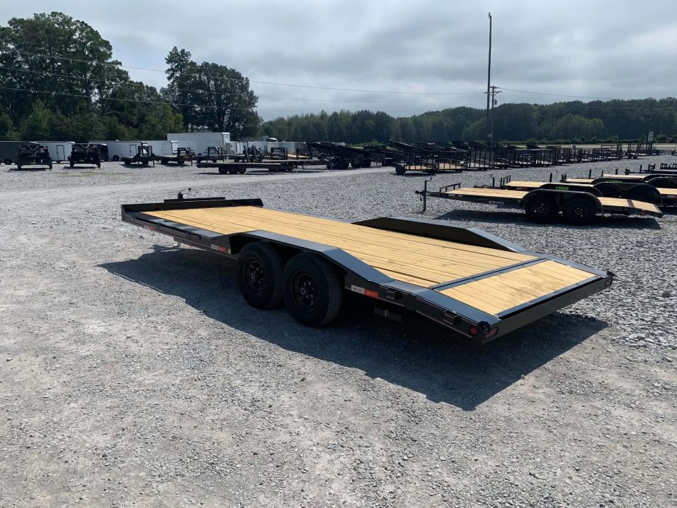 New 2027 Triple R 102X18+2 CAR HAULER WITH DRIVE OVER FENDERS 10K