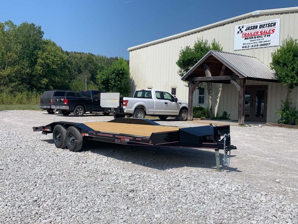 New 2027 Triple R 102X18+2 CAR HAULER WITH DRIVE OVER FENDERS 10K