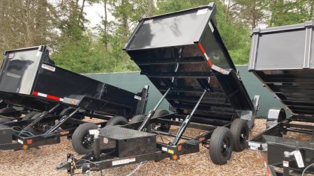 New 2027 Quality Steel and Aluminum 6x10 Dump Trailer