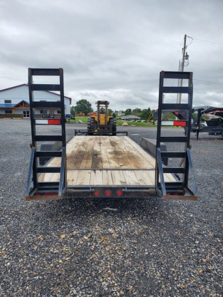 Used 2013 PJ Trailers CD Equipment Trailer / 14,000 GVWR / 83"x20'