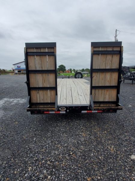 Used 2025 Quality Trailers Pro-P Deckover Trailer / 16,000 GVWR / 102"x23' / 30" Wood Filled Ramps