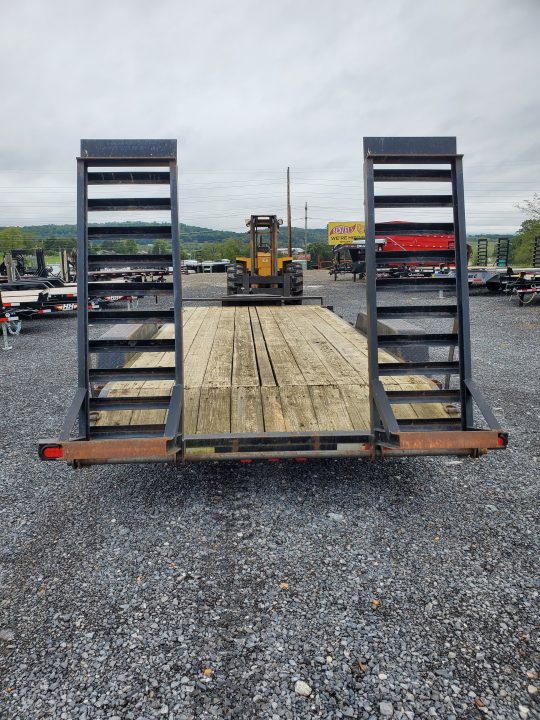 Used 2015 Quality Trailers General Duty Equipment Trailer / 9990 GVWR / 82"x18'