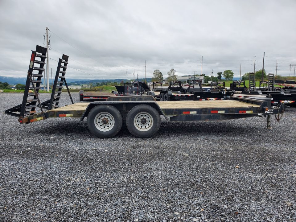 Used 2015 Quality Trailers General Duty Equipment Trailer / 9990 GVWR / 82"x18'