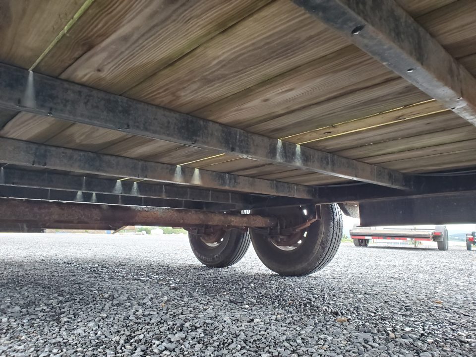 Used 2015 Quality Trailers General Duty Equipment Trailer / 9990 GVWR / 82"x18'