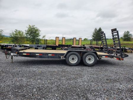 Used 2015 Quality Trailers General Duty Equipment Trailer / 9990 GVWR / 82"x18'