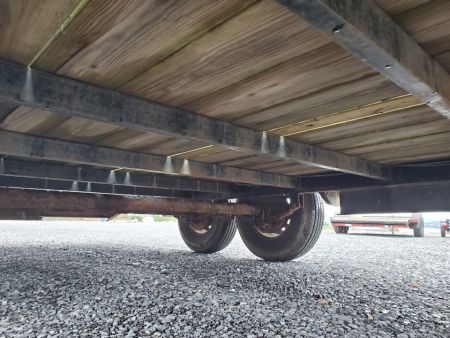 Used 2015 Quality Trailers General Duty Equipment Trailer / 9990 GVWR / 82"x18'