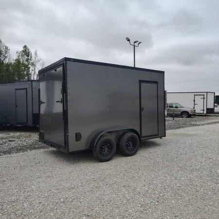 New 2027 Maximum Cargo Trailers 7x12 TA, 7' interior height , 3.5k axles, .080 polycore Cargo / Enclosed Trailer