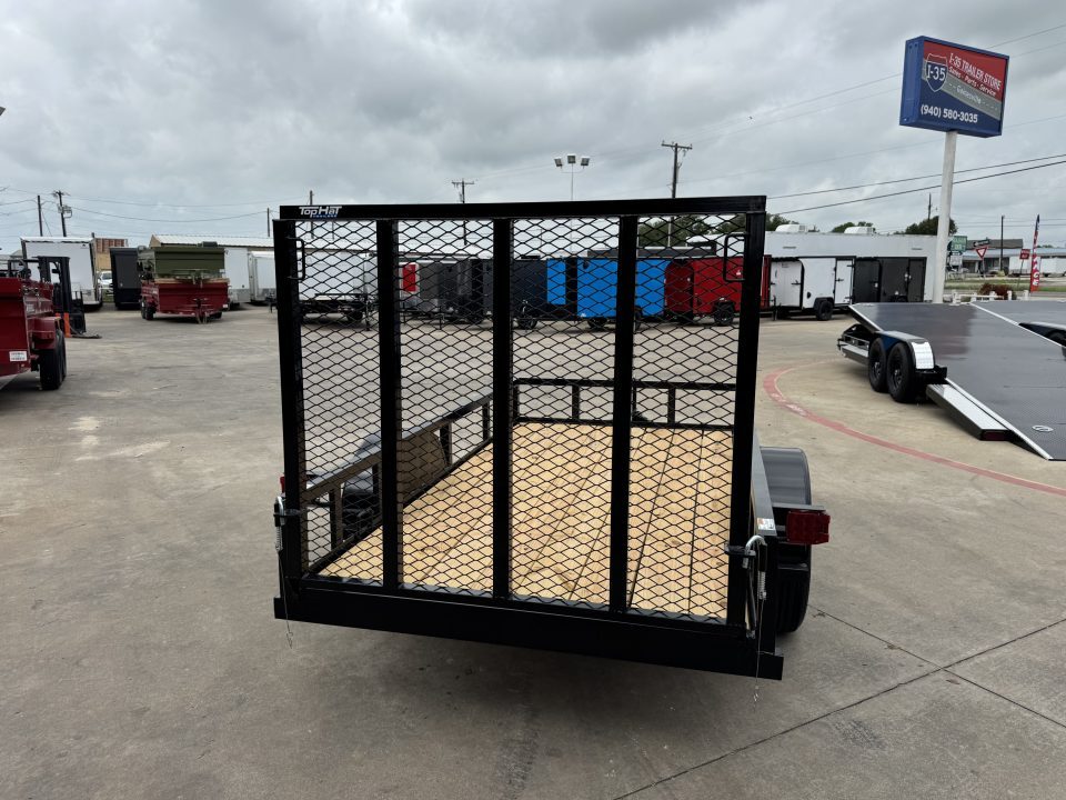 New 2027 Top Hat Trailers DJX 10X60 Utility Trailer