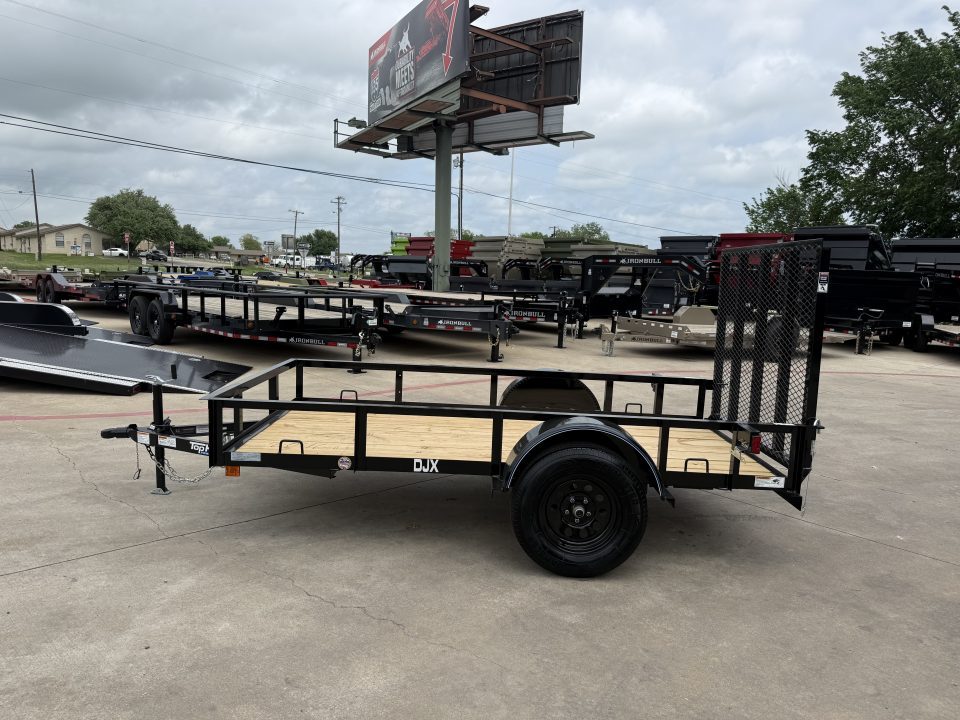 New 2027 Top Hat Trailers DJX 10X60 Utility Trailer