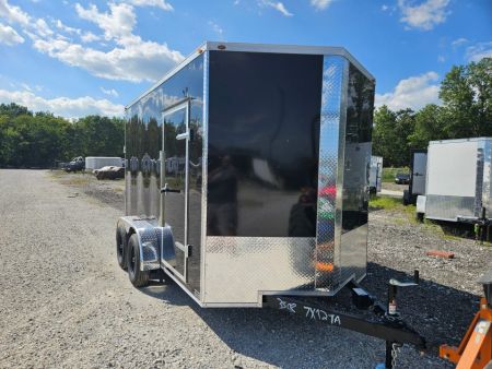 New 2027 Mammoth 7x12 TA , 7' interior height, 3.5k axles, .080 polycore Cargo / Enclosed Trailer