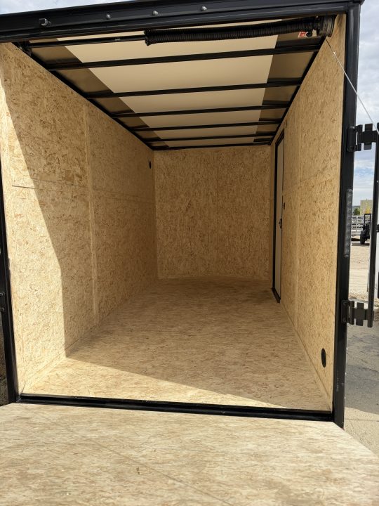 New 2027 Criterion 6X12 CARGO TRAILER FLAT TOP VNOSE