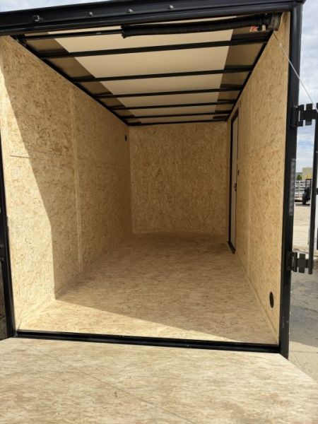 New 2027 Criterion 6X12 CARGO TRAILER FLAT TOP VNOSE