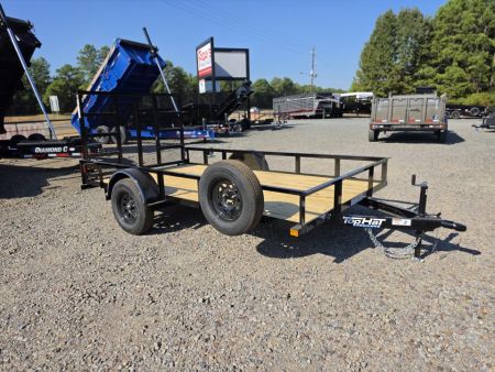 New 2027 Top Hat DSA 12'x77  Single Axle Utility Trailer