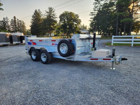 New 2027 K-Trail D612 Galvanized Dump Trailer