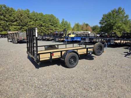 New 2027 Top Hat DSA 12'x77" Single Axle Utility Trailer