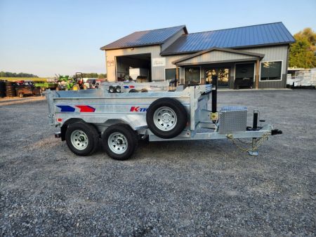 New 2026 K-Trail D610 Galvanized Dump Trailer