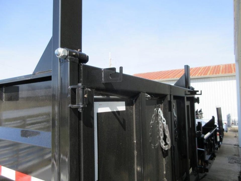 New 2027 Sure-Trac 82 IN x 14 HD Low Profile Dump Trailer w/ 4 Ft. Sides 14K Telescopic Dump Trailer
