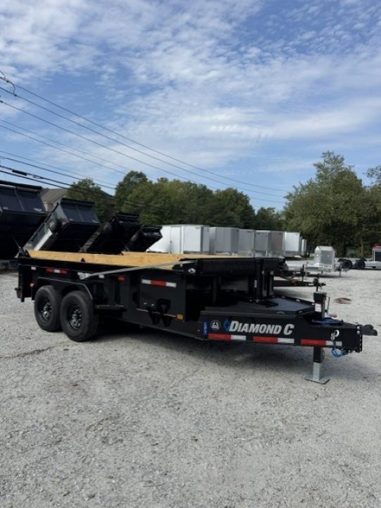 New 2027 Diamond C 82x14' Dump, 24" Sides, LPT207