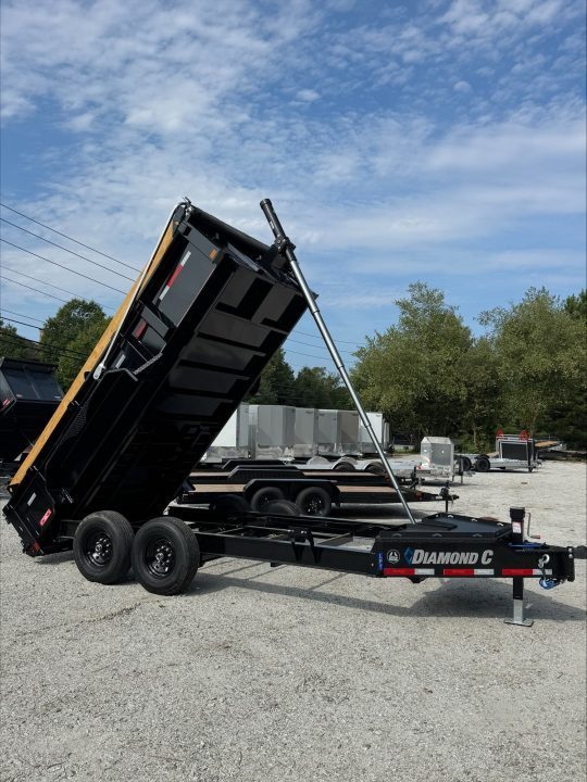 New 2027 Diamond C 82x14' Dump, 24" Sides, LPT207