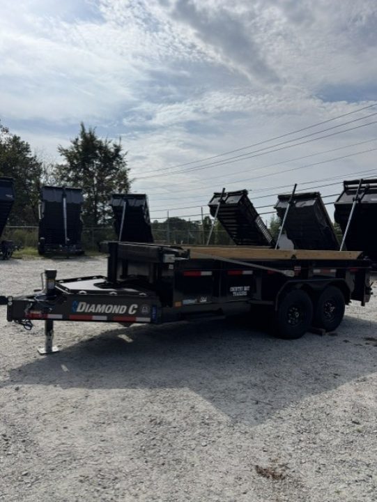 New 2027 Diamond C 82x14' Dump, 24" Sides, LPT207